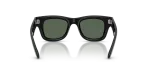 แว่นกันแดด Rayban RJ9240S-100/71 Black Dark Green แว่นกันแดด Rayban RJ9240S-100/71 ขาแว่นด้านใน
