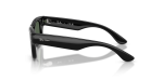 แว่นกันแดด Rayban RJ9240S-100/71 Black Dark Green แว่นกันแดด Rayban RJ9240S-100/71 มุมข้าง ขาแว่นสีดำ