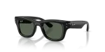 แว่นกันแดด Rayban RJ9240S-100/71 Black Dark Green แว่นกันแดด Rayban RJ9240S-100/71 มุมเฉียง สีดำ สำหรับเด็กทุกเพศ