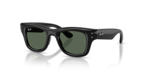 แว่นกันแดด Rayban RJ9240S-100/71 มุมเฉียง สีดำ สำหรับเด็กทุกเพศ