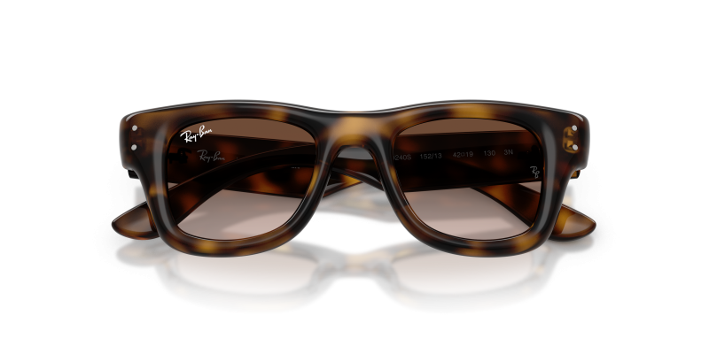 แว่นกันแดด Rayban RJ9240S-152/13 close-up ด้านหน้า