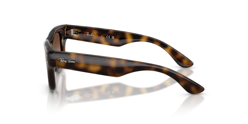 แว่นกันแดด Rayban RJ9240S-152/13 มุมข้าง ขาแว่นสีฮาวานา
