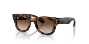 แว่นกันแดด Rayban RJ9240S-152/13 มุมเฉียง สีฮาวานา สำหรับเด็กทุกเพศ
