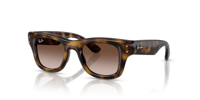 แว่นกันแดด Rayban RJ9240S-152/13 Havana Light Brown Gradient Dark Brown แว่นกันแดด Rayban RJ9240S-152/13 มุมเฉียง สีฮาวานา สำหรับเด็กทุกเพศ