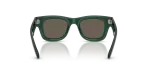 แว่นกันแดด Rayban RJ9240S-7189/3 Transparent Green Brown แว่นกันแดด Rayban RJ9240S-7189/3 ขาแว่นด้านใน