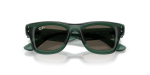แว่นกันแดด Rayban RJ9240S-7189/3 Transparent Green Brown แว่นกันแดด Rayban RJ9240S-7189/3 close-up ด้านหน้า