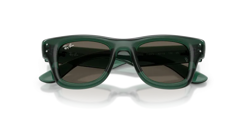 แว่นกันแดด Rayban RJ9240S-7189/3 close-up ด้านหน้า