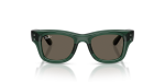 แว่นกันแดด Rayban RJ9240S-7189/3 Transparent Green Brown แว่นกันแดด Rayban RJ9240S-7189/3 ด้านหน้า