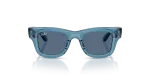 แว่นกันแดด Rayban RJ9240S-722280 Transparent Blue Dark Blue แว่นกันแดด Rayban RJ9240S-722280 ด้านหน้า