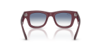 แว่นกันแดด Rayban RJ9240S-7229U0 Transparent Violet Clear Gradient Blue Red Mirror แว่นกันแดด Rayban RJ9240S-7229U0 ขาแว่นด้านใน