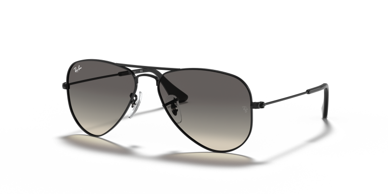 Rayban RJ9506S-220/11 แว่นกันแดดเด็ก ดำ (Black) เลนส์ไล่ระดับสีเทา เด็ก