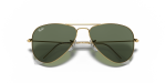 แว่นกันแดด Rayban Junior Aviator RJ9506S-223/71 Arista Dark Green Rayban RJ9506S 223/71 close-up ด้านหน้า