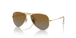 Rayban RJ9506S 223/T5 แว่นกันแดดเด็กทรงนักบิน Junior Aviator เลนส์โพลาไรซ์ ทุกเพศ