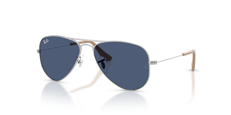Rayban RJ9506S-301/80 แว่นกันแดดเด็ก เงิน (Silver) เลนส์น้ำเงินเข้ม เด็ก