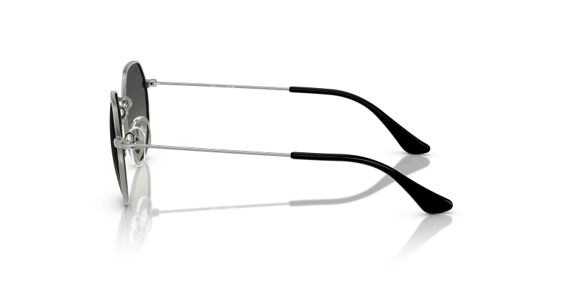 แว่นกันแดด Rayban RJ9565S 200/11 มุมข้าง แป้นจมูกปรับได้สำหรับเด็ก