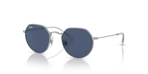 Rayban RJ9565S 212/80 แว่นกันแดดเด็กทรงเรขาคณิต Junior Jack ทุกเพศ