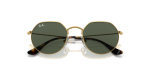 แว่นกันแดด Rayban Junior Jack RJ9565S-223/71 Arista Dark Green Rayban RJ9565S 223/71 close-up ด้านหน้า