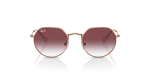 แว่นกันแดด Rayban Junior Jack RJ9565S-291/8H Rose Gold Purple Gradient Rayban RJ9565S-291/8H ด้านหน้า