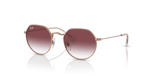 Rayban RJ9565S-291/8H แว่นกันแดดเด็ก โรสโกลด์ (Rose Gold) เลนส์ม่วงไล่ระดับ เด็ก
