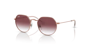 Rayban RJ9565S-291/8H แว่นกันแดดเด็ก โรสโกลด์ (Rose Gold) เลนส์ม่วงไล่ระดับ เด็ก