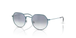 Rayban RJ9565S-303/7B แว่นกันแดดเด็ก ฟ้าอ่อน (Light Blue) เลนส์มิเรอร์ไล่ระดับ เด็ก