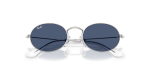 แว่นกันแดด Rayban RJ9645S-212/80 Silver Blue Rayban RJ9645S 212/80 close-up ด้านหน้า