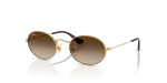 Rayban RJ9645S 223/13 แว่นกันแดดสีทอง Arista เลนส์น้ำตาลไล่ระดับ สำหรับเด็ก