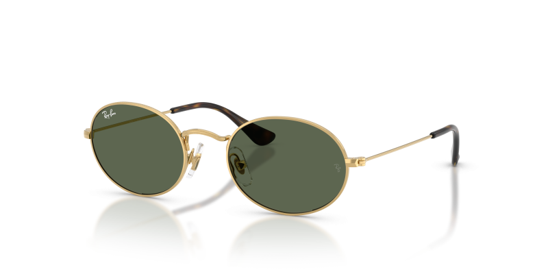 แว่นกันแดด Rayban RJ9645S-223/71 Arista Dark Green Rayban RJ9645S 223/71 แว่นกันแดดสีทอง Arista เลนส์เขียวเข้ม สำหรับเด็ก