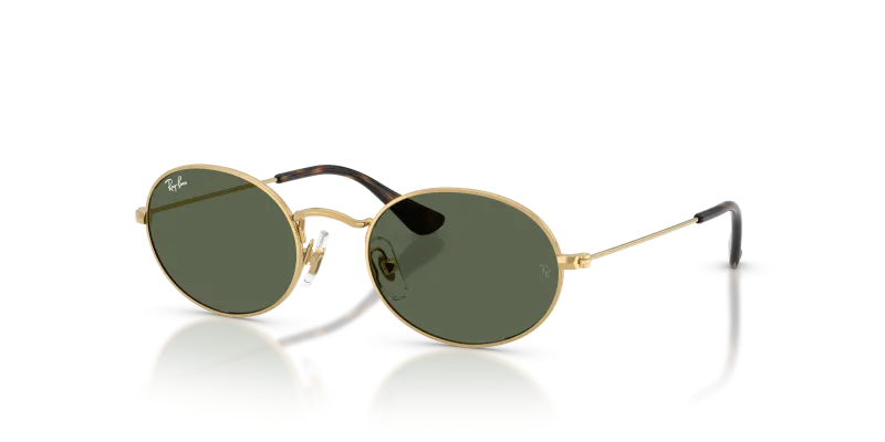 Rayban RJ9645S 223/71 แว่นกันแดดสีทอง Arista เลนส์เขียวเข้ม สำหรับเด็ก