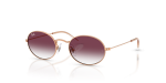 Rayban RJ9645S 291/8H แว่นกันแดดสีทองกุหลาบเลนส์ไวโอเลต สำหรับเด็ก