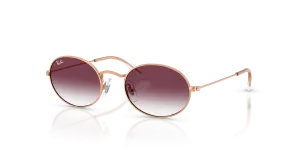 Rayban RJ9645S 291/8H แว่นกันแดดสีทองกุหลาบเลนส์ไวโอเลต สำหรับเด็ก