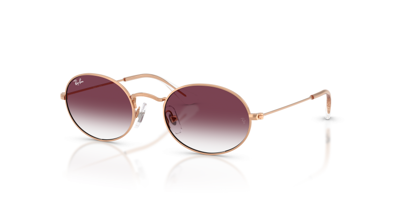 Rayban RJ9645S 291/8H แว่นกันแดดสีทองกุหลาบเลนส์ไวโอเลต สำหรับเด็ก