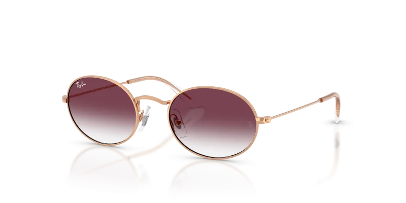 Rayban RJ9645S 291/8H แว่นกันแดดสีทองกุหลาบเลนส์ไวโอเลต สำหรับเด็ก