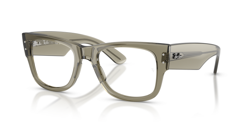 แว่นสายตา Rayban RX0840V 8541 สีเขียวโปร่งใส ทั้งสองเพศ