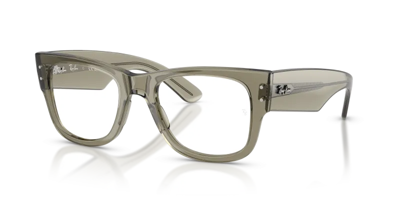แว่นสายตา Rayban RX0840V 8541 สีเขียวโปร่งใส ทั้งสองเพศ
