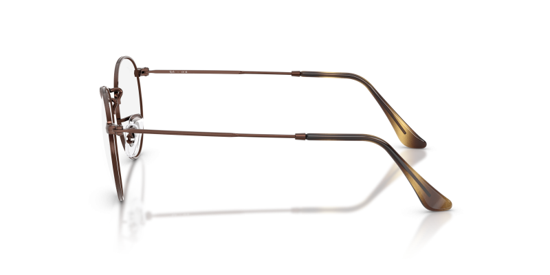 แว่นสายตา Rayban Round Metal RX3447V 3230 มุมข้าง ทรงกลมคลาสสิก