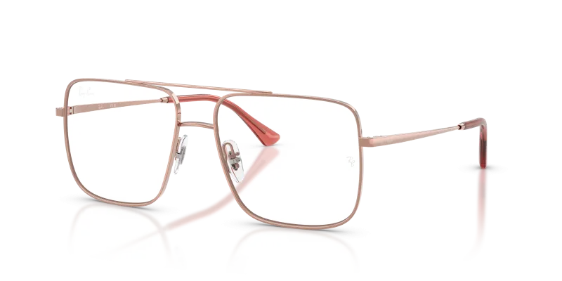 แว่นสายตา Rayban RX3758V 2943 สีทองแดง ทั้งสองเพศ