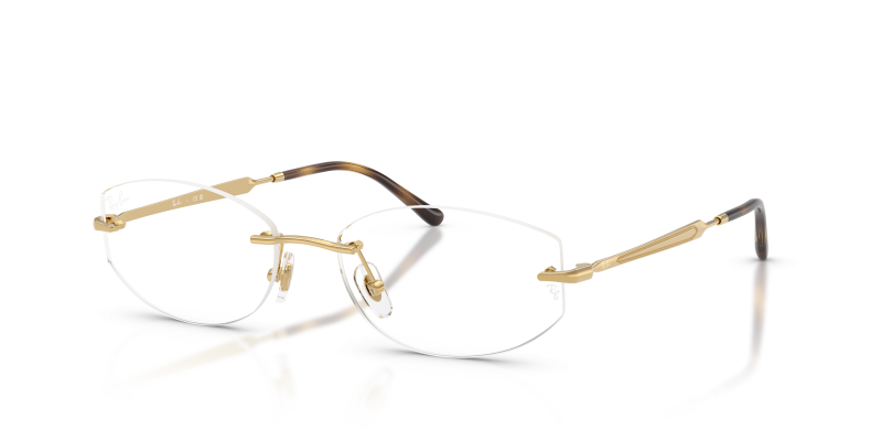 กรอบแว่นสายตา Rayban RX3792V-2500 Gold แว่นสายตา Rayban RX3792V-2500 สีทอง ทั้งสองเพศ