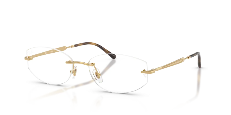 กรอบแว่นสายตา Rayban RX3792V-2500 Gold แว่นสายตา Rayban RX3792V-2500 สีทอง ทั้งสองเพศ