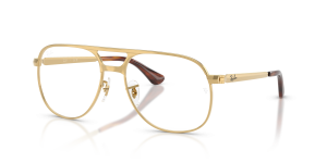 Rayban RX3793V 2500 แว่นสายตาสีทอง ทั้งสองเพศ