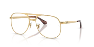 Rayban RX3793V 2500 แว่นสายตาสีทอง ทั้งสองเพศ