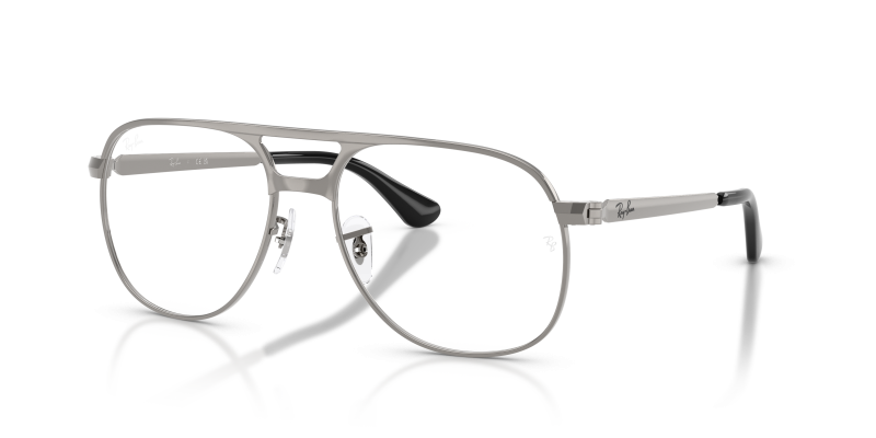 กรอบแว่นสายตา Rayban Bill Max RX3793V-2502 Gunmetal Rayban RX3793V 2502 แว่นสายตาสีกันเมทัล ทั้งสองเพศ