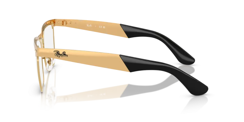แว่นสายตา Rayban RX3875V 3191 มุมข้าง ทรงสี่เหลี่ยมจัตุรัสผิวทราย