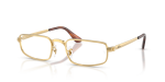 Rayban RX3927V 2500 แว่นสายตาสีอะริสต้าทอง ทั้งสองเพศ