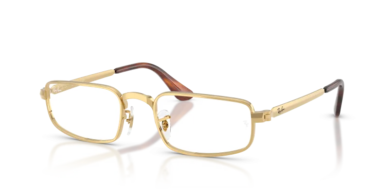 กรอบแว่นสายตา Rayban RX3927V-2500 Arista Rayban RX3927V 2500 แว่นสายตาสีอะริสต้าทอง ทั้งสองเพศ