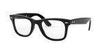 กรอบแว่นสายตา Rayban Wayfarer Ease RX4340V-2000 Black แว่นสายตา Rayban RX4340V-2000 close-up ด้านหน้า