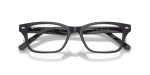 กรอบแว่นสายตา Rayban RX5345D-5920 Transparent Grey Rayban RX5345D 5920 close-up เนื้อโปร่งแสง