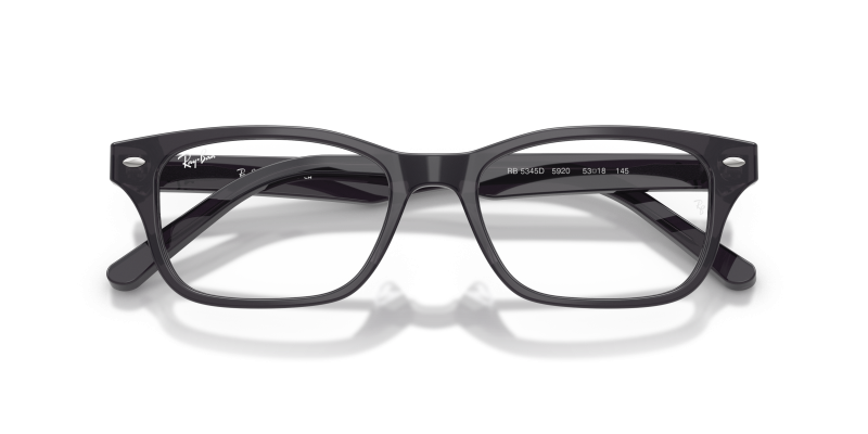 Rayban RX5345D 5920 close-up เนื้อโปร่งแสง