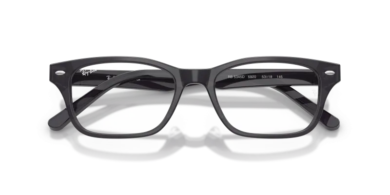 Rayban RX5345D 5920 close-up เนื้อโปร่งแสง