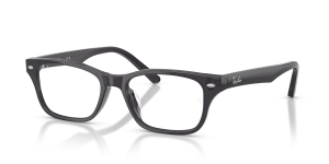 แว่นสายตา Rayban RX5345D 5920 สีเทาอมม่วงโปร่งใส ทั้งสองเพศ